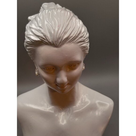 Kendra Scott Rhodium Brass Oval Silhouette Mother Of Pearl Cz Stud Earrings - Picture 6 of 8